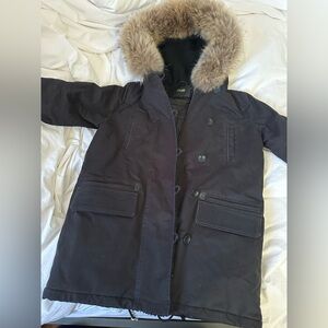 Parka noire 38 Maje
